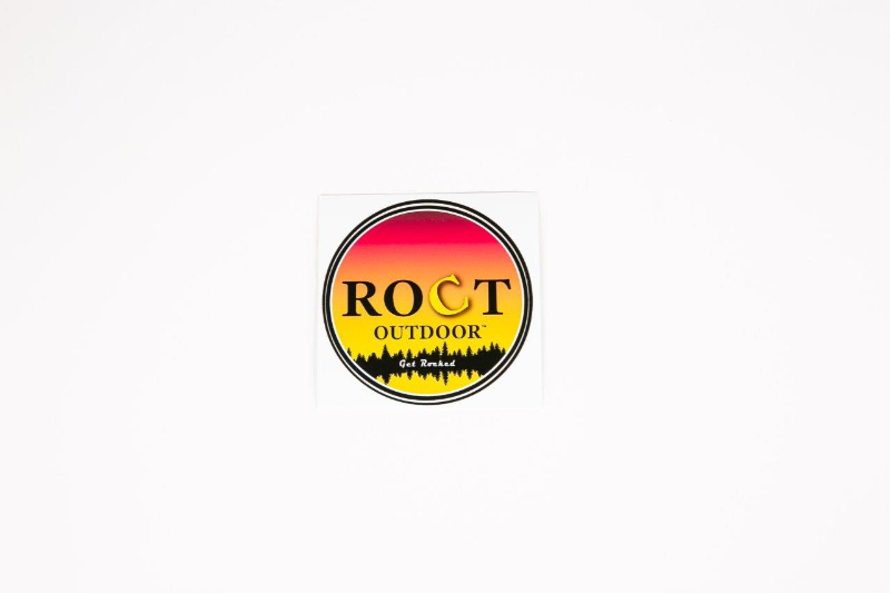 ROCT Circle sticker Sunset