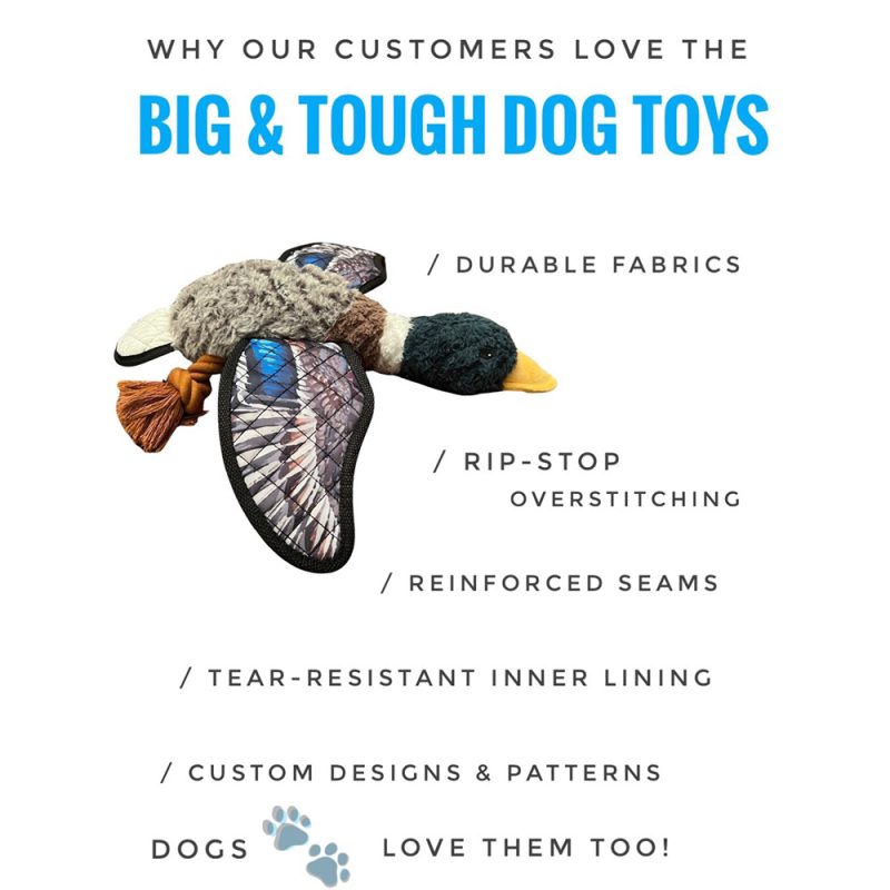 Big Tough Dog Toys