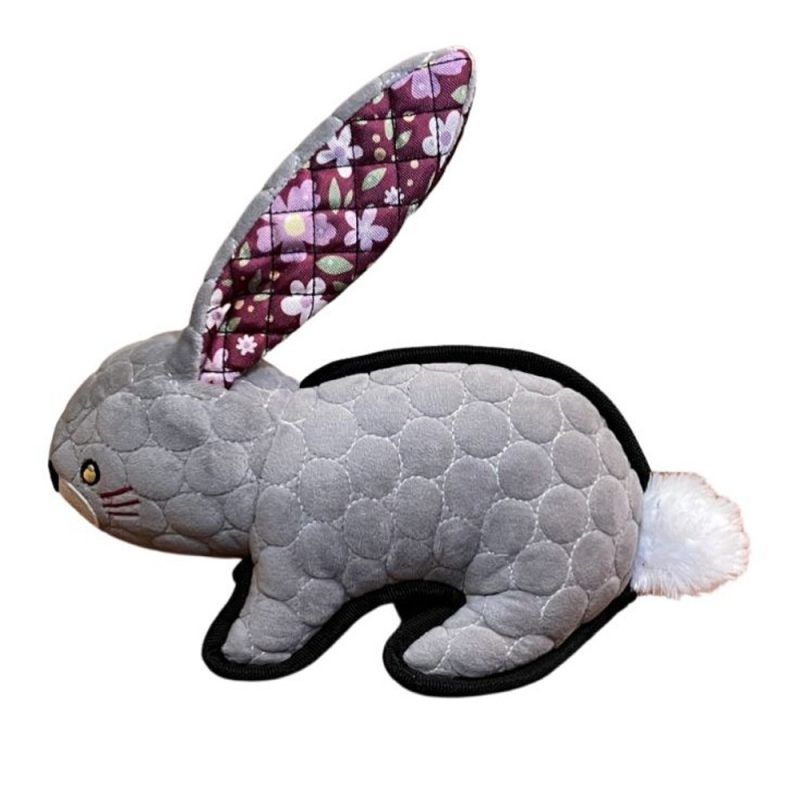 Floral Bunny Dog Toy
