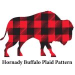 Buffalo Plaid with wording
