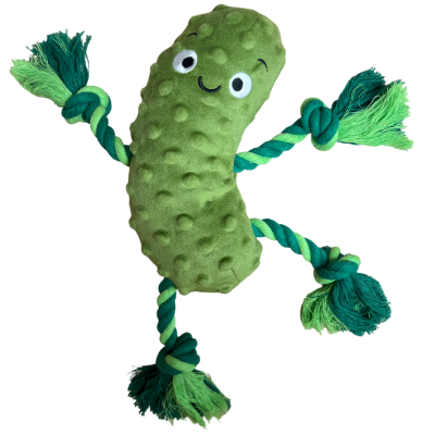 "Dill With It" Pickle Dog Toy