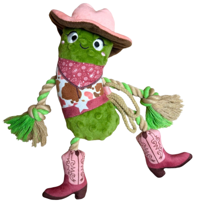 Lasso Lassie Pickle Dog Toy
