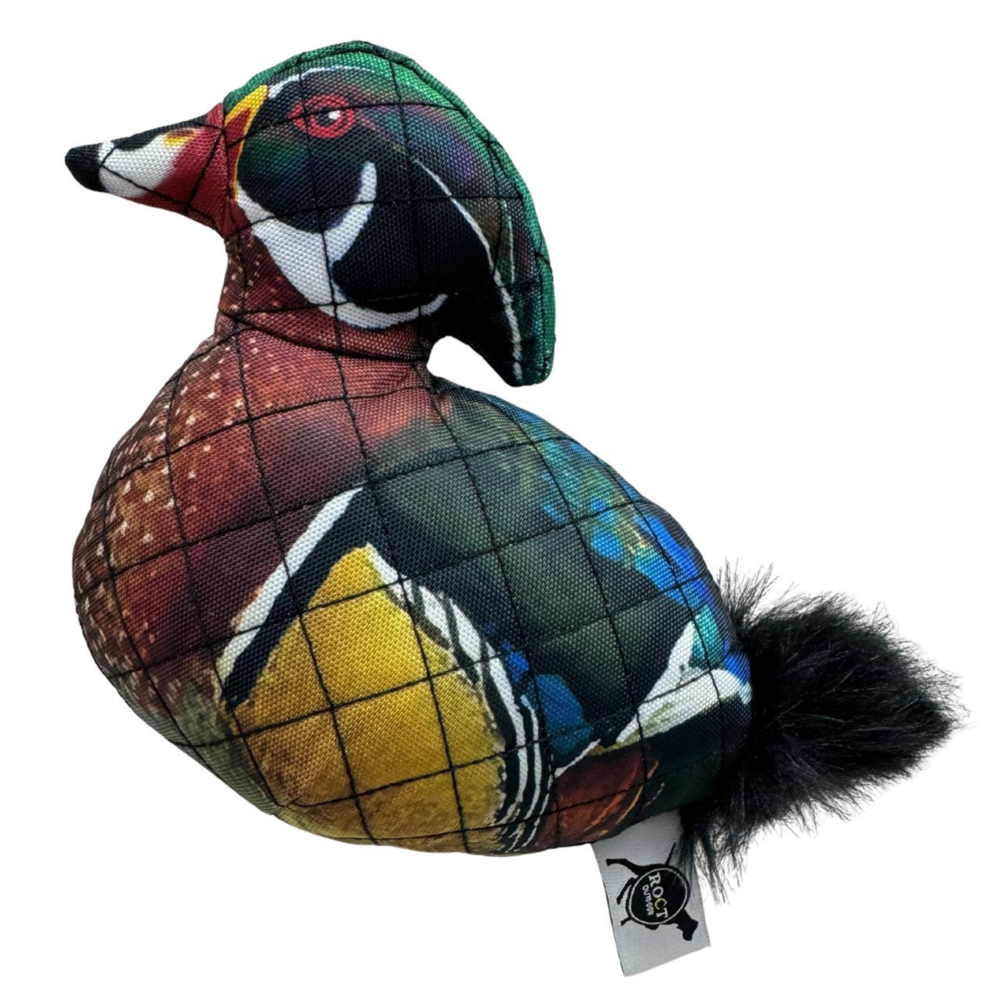 Junior Wood Duck Lined Dog Toy
